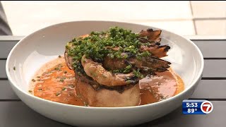 How to make Prawns Enchilados from  Cebada Rooftop in Coral Gables