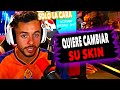 TheGREFG QUIERE CAMBIAR La Cara DE Su SKIN De FORNITE