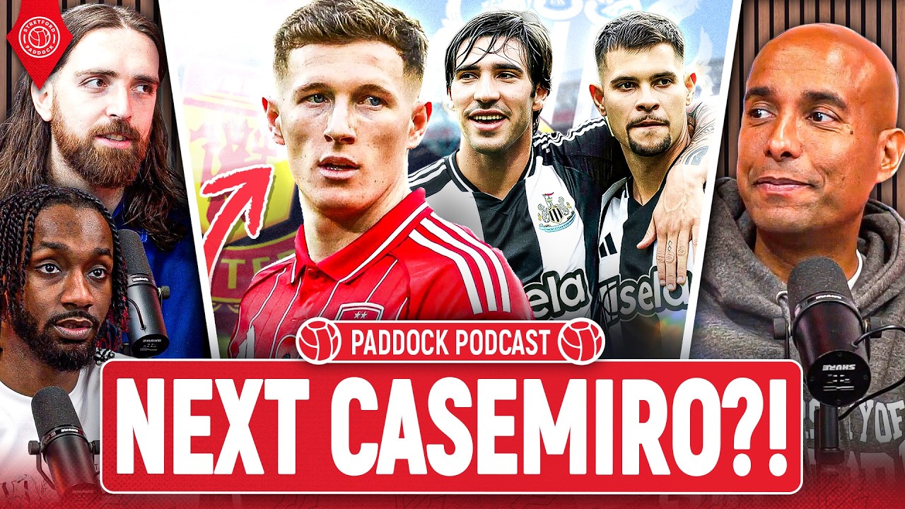 Who Will Manchester United Sign To Replace Casemiro In Midfield?! | Paddock Podcast