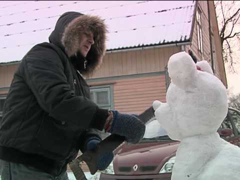 Video: Kā Izgatavot Sniega Skulptūras