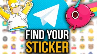 Telegram Stickers: downloading and creating stickers for Telegram screenshot 1