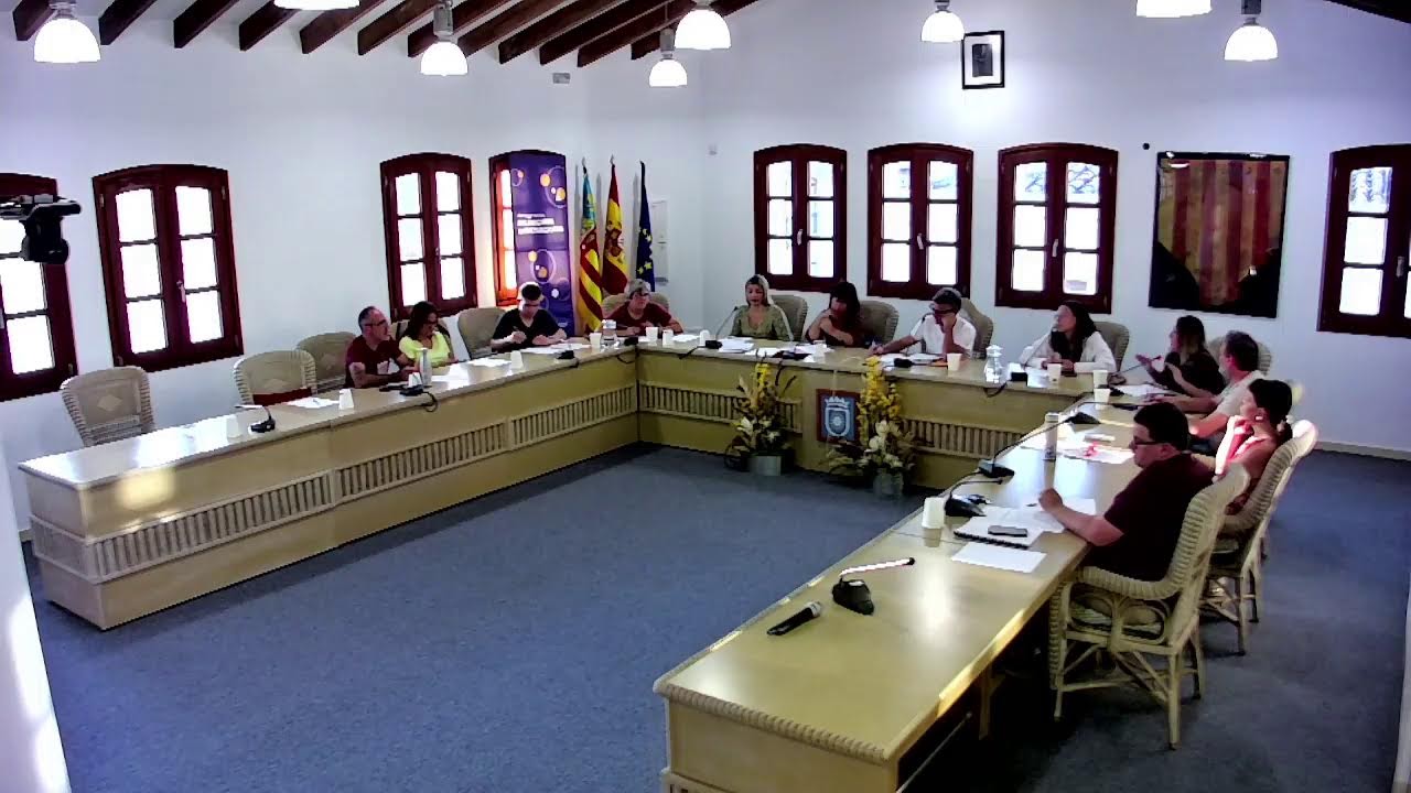 PLENARI ORDINARI AJUNTAMENT DE GATA 27/5/2025