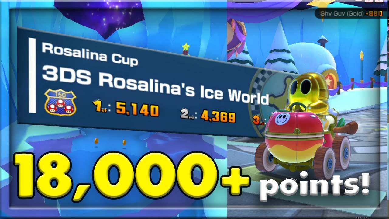 HOW TO MAINTAIN COMBO ON ROSALINA'S ICE WORLD!?! MARIO KART TOUR YouTube