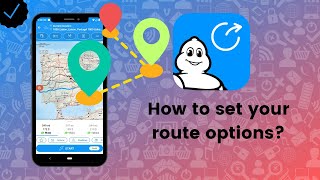 How to set your route options on ViaMichelin GPS? screenshot 4