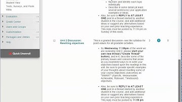 Discussions Not Displaying After Course Copy