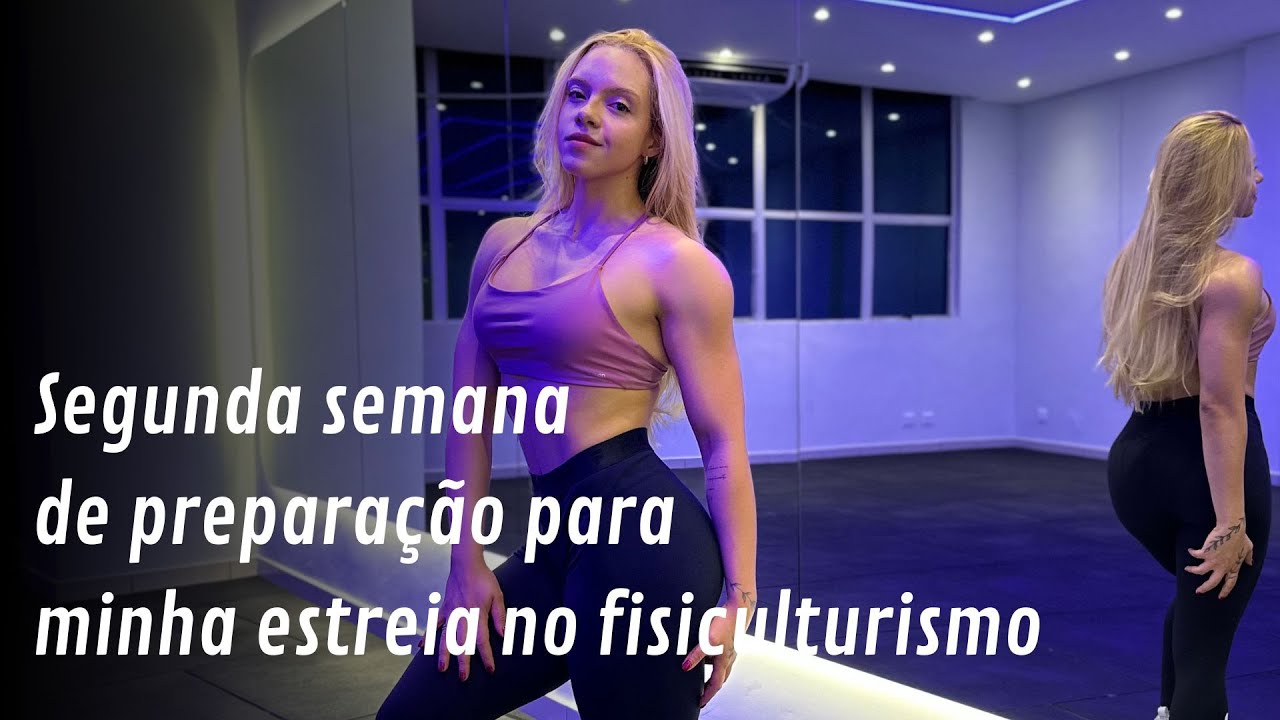 VLOG Segunda semana de preparação - Treino pesado + organização da dieta 🔥