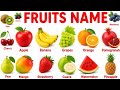 30 Fruits Name In English And Hindi For Kids Learning Video |फलों के नाम सीखे । Best fruits for kids