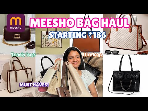 Meesho Bag Haul 2026 | Best Handbags Under ₹500 👜 Affordable & Trending Bags