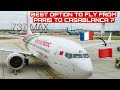 Royal Air Maroc 737 MAX Flight Experience | Paris to Casablanca | Economy