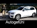 All-new Volvo XC90 T8 Plugin-Hybrid twin engine Inscription trim REVIEW test drive - Autogefühl