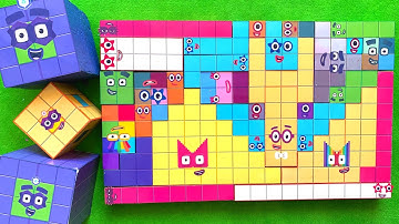 Looking for Numberblocks NEW 451 Puzzle Tetris Shape | ASMR chirping of birds