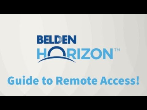 Guide to setting up remote access to your control systems