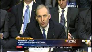 Sen. Chambliss' remaining questions at Intel Hearing on worldwide threats