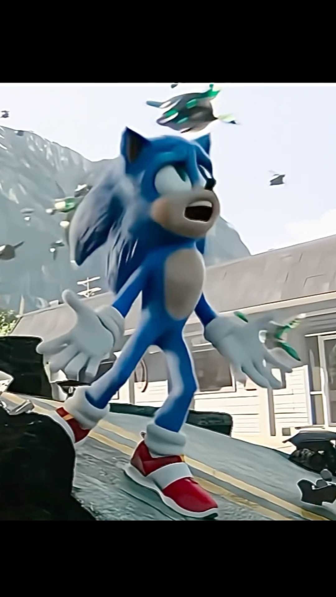 SONIC APANHOU DO ROBOTNIK #shorts