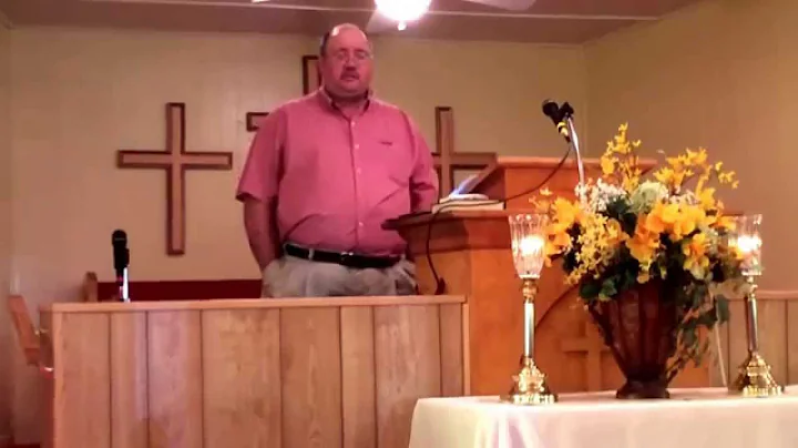 Chaplain John Slates First Church Message