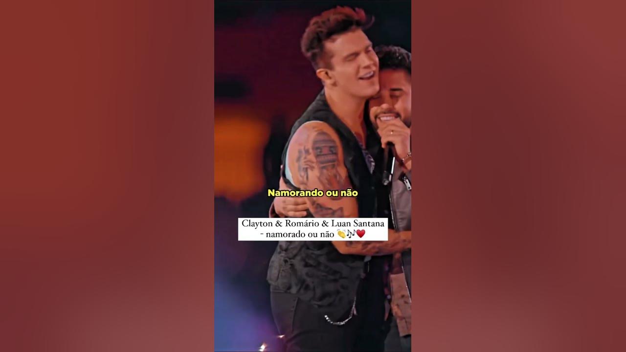 Clayton & Romário & Luan Santana - Namorandou não 👏🎶 #claytoneromario #luansantana #namorandoounao