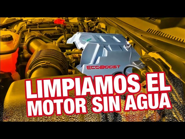 Cómo limpiar el motor de un coche en el taller