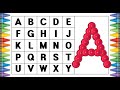 [알파벳 놀이] 유아와 어린이를 위한 ABCD 대문자 A부터 Z까지 쓰기 | Kids Alphabet A to Z | abc song | a for apple | abcd song