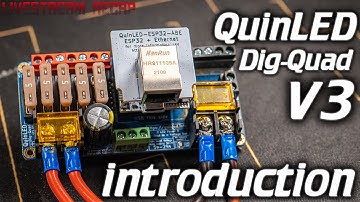 💡QuinLED💡 QuinLED-Dig-Quad v3 introduction - 4 channel ws2812b controller with WLED!
