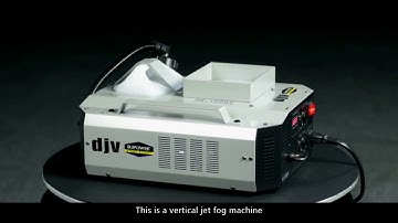 Ikon DF 1500V Vertical Fog Machine with Wireless Control