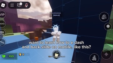 how to e dash and backslide on mobile evade (tutorial)