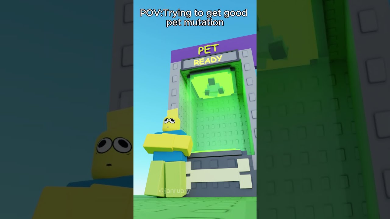 POV Trying To Get Good Pet Mutation Growagarden Roblox