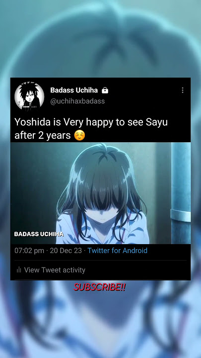 Sayu came back after 2 years ☺ #anime #higehiro