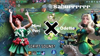 Mau di buat script ga nih? Odette X Mimi Peri | Mobile legends Bang bang