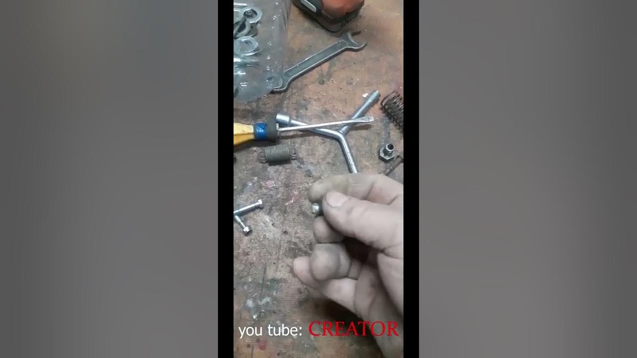 Делаем срезные болты для снегоуборщика - YouTube