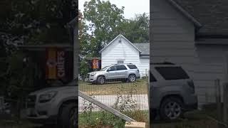 Young Hillbilly confronts arguing neighbors Part 3. #standoff #based #southern