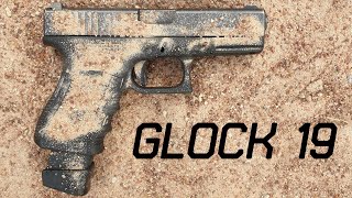 ทดสอบทรมานปืน GLOCK 19 ทราย น้ำ โคลน