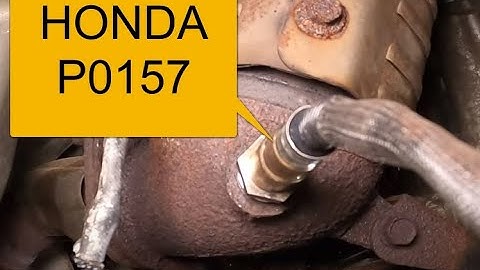 How to Fix HONDA P0157: Oxygen Sensor Circuit Low Voltage (Bank 2, Sensor 2)