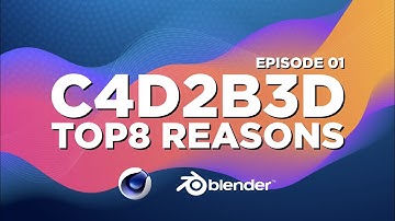 Cinema 4D To Blender 3D - Episode 01