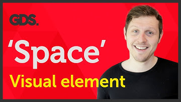 ‘Space’ Visual element of Graphic Design / Design theory Ep6/45 [Beginners guide to Graphic Design]