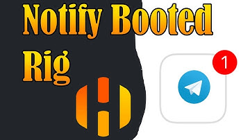 Notify When HiveOS Mining Rig is Offline (Telegram)