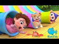 Old MacDonald (Learn Animal Sounds) +More Blue Fish Nursery Rhymes &amp; Kids Songs