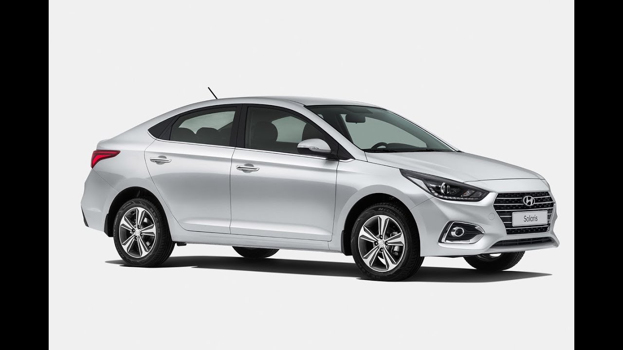 Hyundai solaris видео