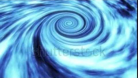 DAVE FX - Blue Space Time Warp Vortex Animation Background Backdrop