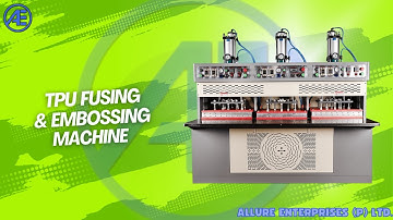 TPU Fusing & Embossing Machine I TPU Welding Machine