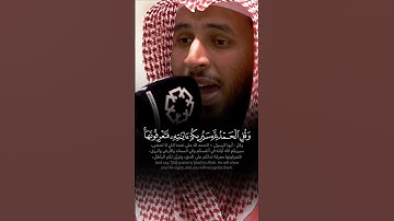 ﴿ إِنَّما أُمِرْتُ أَنْ أَعْبُدَ رَبَّ هَذِهِ الْبَلْدَةِ ﴾ تلاوة حجازية بديعة للشيخ سلمان النفيعي 🖤