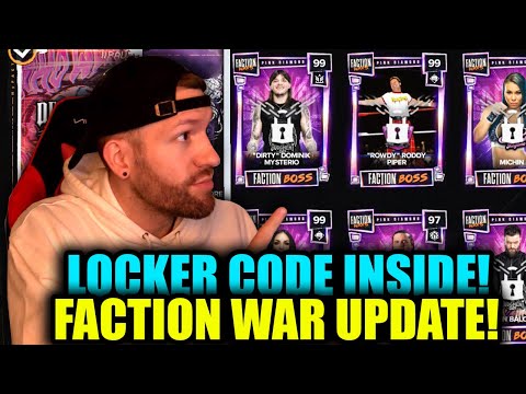 *LOCKER CODE & FACTION WARS UPDATE* Free Packs, New Bosses & MORE! WWE 2K24 MyFACTION