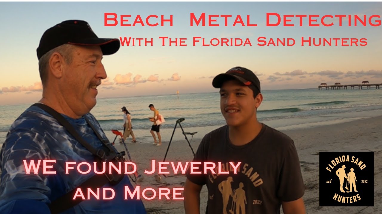 Beach Metal Detecting Dad's Retirement Job. We had a successful day
