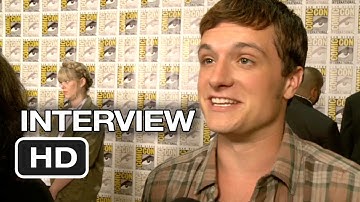 The Hunger Games: Catching Fire Comic-Con Interview - Josh Hutcherson (2013) HD