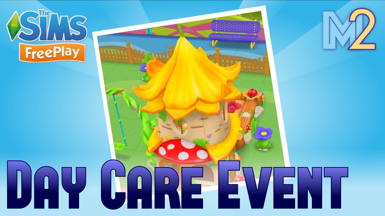 Sims Freeplay Day Care Event Prizes Toddler Playground Template Youtube
