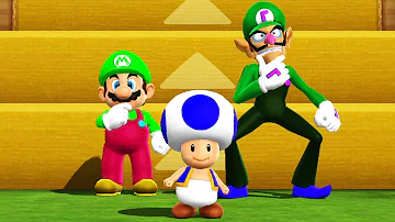 Mario Party 9 - Step It Up - Mario vs Waluigi (Master CPU)
