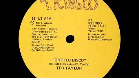 Ted Taylor - Ghetto Disco (1977)
