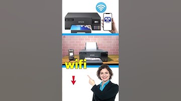 How to connect WiFi on the L8050 printer #epsonl8050 #wifiprinter