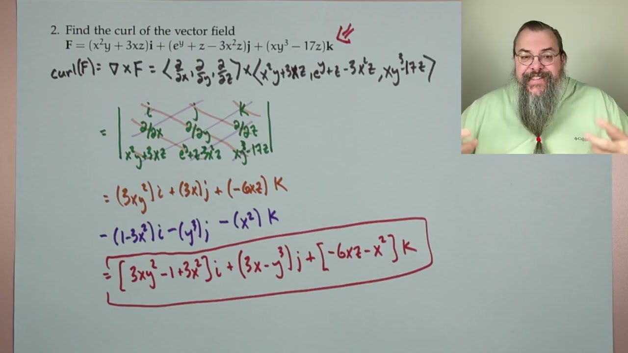 Week 12 review problems for Calculus 3 (Fall 2024)