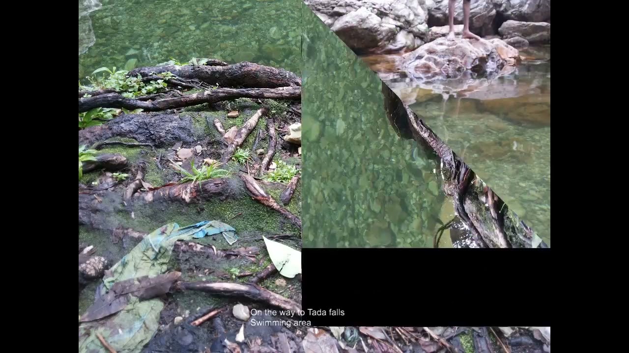 Super Tada falls near chennai trekking area