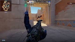 "JCOBBB, YOUR AIM IS INSANE!" JCOBBB vs MARTINEZSA + MOPOZ + ADAMS on FACEIT [ANUBIS]